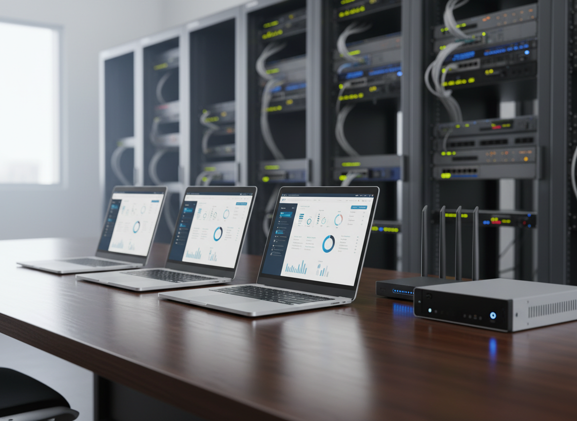 Velox Solutions IT equipment and network setup